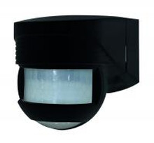 Luxomat - Buitenbewegingsmelder 200°, reikwijdte 12m, met onderkruipbeveiliging, zwart Luxomat - Buitenbewegingsmelder 200°, reikwijdte 12m, met onderkruipbeveiliging, zwart