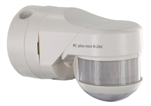 Luxomat - Buitenbewegingsmelder 230°, reikwijdte 20m, wit