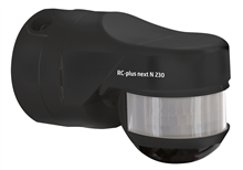 Luxomat - Buitenbewegingsmelder 280°, reikwijdte 20m, zwart