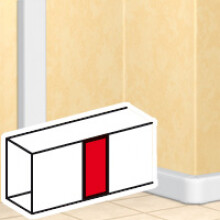 Legrand - Dekselafdichting DLP design 35 x 105 mm en 50 x 105 mm