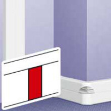 Legrand - Dekselafdichting voor DLP design wandgoten 50x150/65x150 met dekselbreedte 130 mm