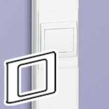 Legrand - Houder stand. sch.app. - enkel DLP design 50x150/65x150 mm