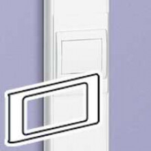 Legrand - Houder stand. sch.app. - dub. DLP design 50x150/65x150 mm