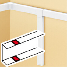 Legrand - Wandgootafdichting 130 x 50 mm DLP halogeenvrij