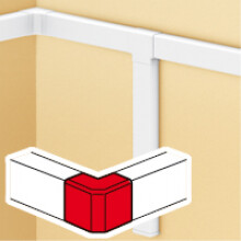 Legrand - Buitenhoek 190 x 50 mm DLP halogeenvrij