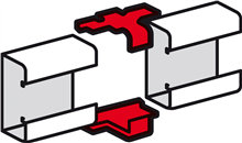 Legrand - Gootafdichting 50x80/130 DLP zwart klik in