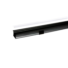INTEGRATECH - Led profiel inbouw RSL15 in geanodiseerd aluminium AL6063 met zwarte poedercoati