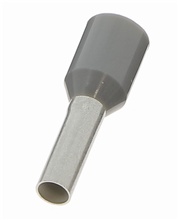 Aderhulzen enkel grijs 2,5MM2(100)