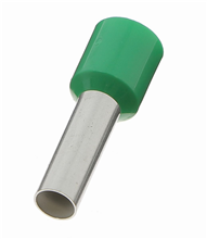 Aderhulzen enkel groen 6MM2 (100)