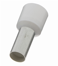 Aderhulzen enkel wit 16MM2 (100)