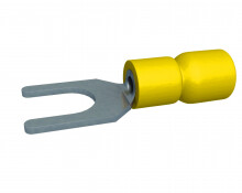 Kabelschoen vork geel 4-6 D5 (100)