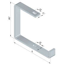 C-BEUGEL H190MM, L200MM