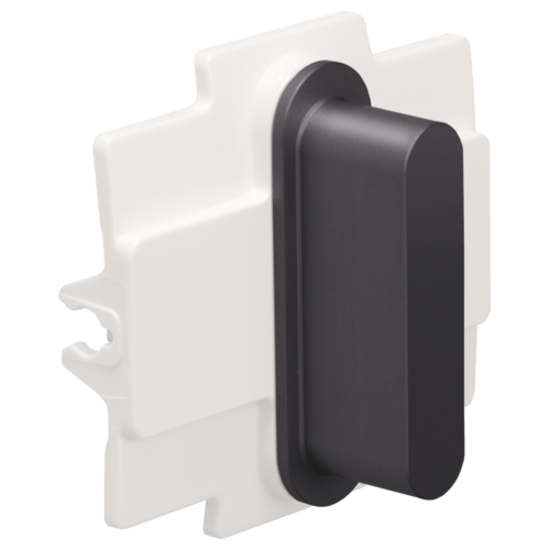 Niko Rocker voor enkelvoudige schakelfuncties, alu black