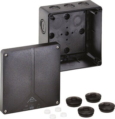 SPELSBERG - ABOX-I 100-L/SW VERDEELDOOS IP65