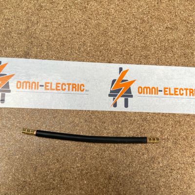 Aansluitkabels 10qmm 133mm huls zwart