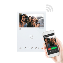 Comelit videofoon binnenpost - Mini handsfree intercom met Wifi