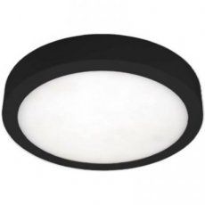 UNI-BRIGHT - Moon 300 wand-plafond LED 24W 3000K IP54 zwart
