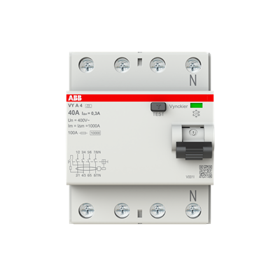 ABB - Differentieelschakelaar VY 4P 40A 300mA Type A