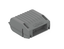 WAGO - Gelbox type 1, Serie 221 6mm2, zonder connector, grijs (4)