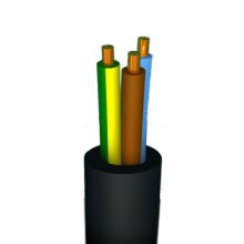 INSTALLATIEKABEL - H07RN-F rubberkabel flexibel 750V Eca zwart 3G1,5mm²