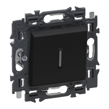 LEGRAND - Valena Next wisselschakelaar verlicht 10AX volledig apparaat zwart met spanklauwen LEGRAND - Valena Next wisselschakelaar verlicht 10AX volledig apparaat zwart met spanklauwen