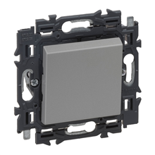 LEGRAND - Valena Next kruisschakelaar 10AX volledig apparaat alu met spanklauwen