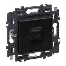 LEGRAND - Valena Next rolluikschakelaar volledig apparaat zwart met spanklauwen LEGRAND - Valena Next rolluikschakelaar volledig apparaat zwart met spanklauwen