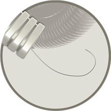 FLEX leeg+trekdraad D25 50M