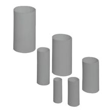 HELIA - Mof, slagvast, ¥ 20 mm - halogeenvrij - donkergrijs RAL 7037 (100X)