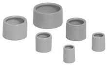 HELIA - Buisingang, slagvast, ¥ 25 mm - halogeenvrij - donkergrijs RAL 7037 (50X)