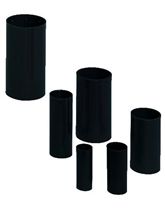 HELIA - Mof, slagvast, ¥ 32 mm - halogeenvrij - zwart RAL 9005 (PER STUK)