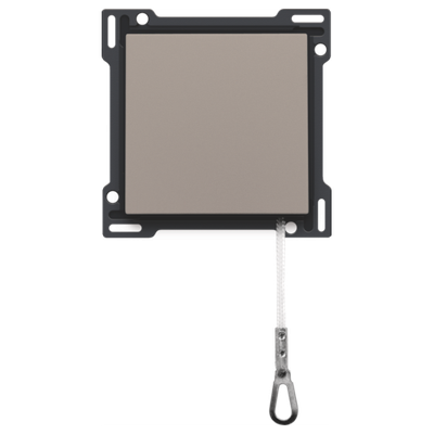 Afwerkingsset voor trekdrukknop, bronze coated