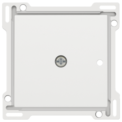 Afwerkingsset voor 1-kanaals inbouw RF-ontvanger met enkelpolig (potentiaalvrij) schakelcontact of inbouw RF-ontvanger met rolluikfunctie, white coated