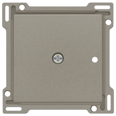 Afwerkingsset voor 1-kanaals inbouw RF-ontvanger met enkelpolig (potentiaalvrij) schakelcontact of inbouw RF-ontvanger met rolluikfunctie, bronze coated