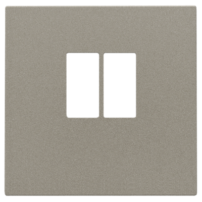 Afwerkingsset voor enkelvoudige luidsprekeraansluiting, bronze