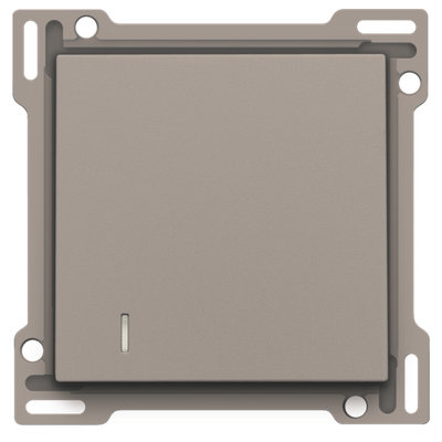 Afwerkingsset voor hotelkaartschakelaar, bronze coated