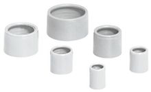 HELIA - Buisingang, slagvast, ¥ 20 mm - halogeenvrij - lichtgrijs RAL 7035 (100X)