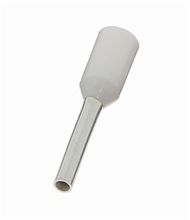 Aderhulzen enkel wit 0,5MM2 (100)