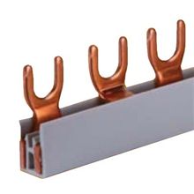 Kamgeleider met vork 2-polig 10mm² 56 mod. 1m