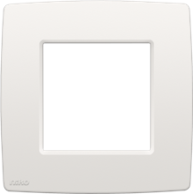 Niko Enkele afdekplaat, kleur Original White