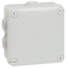 Legrand - Aftakdoos Plexo vierk. IP 55 waterdicht -grijs- 7 kabelinv.