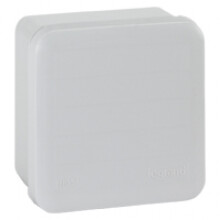 Legrand - Aftakdoos Plexo vierkant IP 55 waterdicht - grijs - n. voorg.