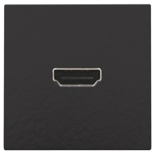 Afwerkingsset met HDMI-naar-HDMI-aansluiting, piano black coated
