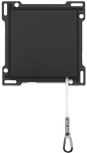 Afwerkingsset voor trekschakelaar, piano black coated