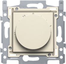 Timer regelbaar tot 15 min., sokkel, schroefklemmen en afwerkingsset cream