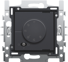 Elektronische thermostaat, anthracite coated