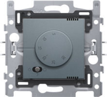 Elektronische thermostaat, blue grey coated