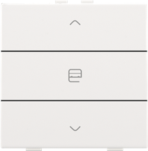 Enkelvoudige motorbediening, white coated