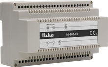 Modulaire gelijkspanningsvoeding voor uitgebreide videofoniesystemen Modulaire gelijkspanningsvoeding voor uitgebreide videofoniesystemen