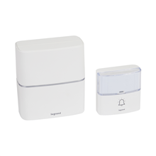 Legrand - Gongenkit premium batterij wit 30 beltonen 85dB IP54 blister